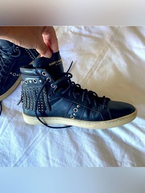 YSL high top sneakers